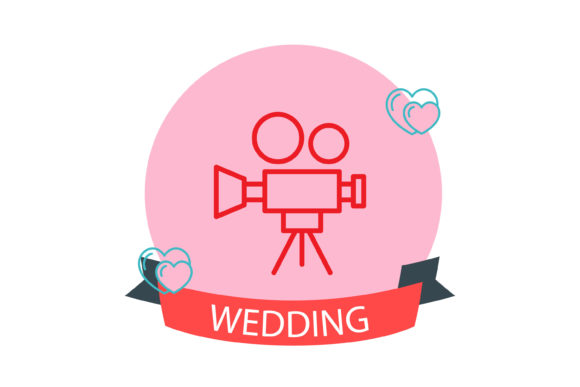Wedding Beauty Red Banner Invitation Design Review