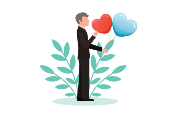 Wedding Character Male Balloon Style Embroidery Review