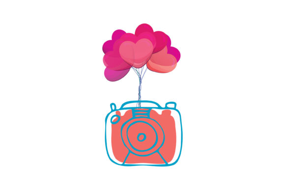 Wedding Elegant Red Icons Camera Balloon Review