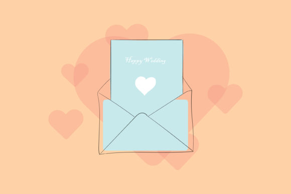 Wedding Greeting Letter Blue Color Review for Real Projects