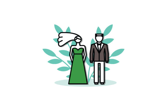 Wedding Icons Couple Romantic Review for Real Projects